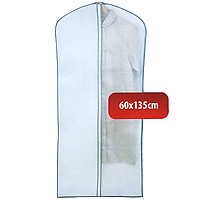 Чехол для одежды Hausmann, 60 х 135 см 2B-3601352B-360135 Чехол для одежды Hausmann, 60 х 135 см 2B-3601352B-360135Удобный чехол для одежды на молнии из прочного дышащего и водонепроницаемого материала обеспечит надежное хранение Вашей одежды, защитит от повреждений во время хранения и транспортировки. Особая фактура ткани не пропускает пыль и при этом позволяет воздуху свободно проникать внутрь, обеспечивая естественную вентиляцию. Характеристики: Материал: полиэтилен, нетканное полотно. Размер: 60 см х 135 см. Артикул: 2B-360135. Произведено в Китае по заказу Hausmann. Продукция компании Hausmann достаточно хорошо известна на российском рынке. Используя современные технологии в качестве неисчерпаемого источника для вдохновения, она не перестает радовать покупателей товарами отменного качества. Разнообразие товаров приятно удивляет. Вы действительно сможете найти то, что вам необходимо! Вся продукция тщательно проверяется на предмет надежности и безопасности, и вы можете быть уверенными в том, что купленная однажды вещь долго прослужит вам верой и...
