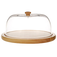 Тортница с крышкой Oriental way 28см С7025C7025 Тортница с крышкой Oriental way 28см С7025C7025С тортницей Oriental way выполненной из древесины дерева гевея, вы всегда сможете красиво и эстетично расположить торт или пирог на праздничном столе. Крышка сидит на подносе достаточно плотно, что позволяет сохранить первоначальную свежесть торта и защитить его от посторонних запахов. Отличительные особенности изделий из древесины дерева гевея: высокое качество шлифовки поверхности изделий, двухслойное покрытие пищевым лаком, безопасным для здоровья человека, влаги в древесине всего 8-10%, поэтому изделия из нее не трескаются и не рассыхаются, высокая плотность структуры древесины - плотнее бука, клена, березы и сосны, не впитывает влагу и запахи, тверже дуба и бука, поэтому изделия устойчивы к механическим воздействиям. Характеристики: Материал: дерево гевея, пластик. Диаметр: 28 см. Высота крышки: 11,5 см. Размер упаковки: 28,5 см х 13,5 см х 28,5 см. Производитель: Китай. Артикул: С7025.