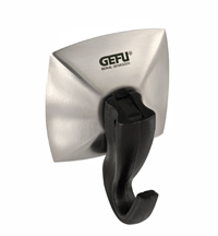 Настенный крючок Gefu, 2 шт12880 Настенный крючок Gefu, 2 шт12880Комбинированные крючки Gefu, выполненные из пластика и стали, прекрасно впишутся в любой интерьер. С помощью вакуумного крепления крючки надежно держатся на любой гладкой поверхности. Крючки могут быть использованы для разнообразных целей, в том числе и для подвешивания кухонной утвари. Характеристики: Материал: нержавеющая сталь, пластик. Размер крючка: 4 см х 6 см х 2 см. Комплектация: 2 шт. Производитель: Германия. Артикул: 12880.