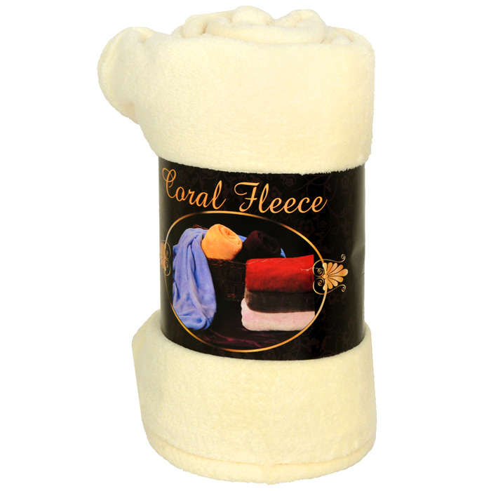 Плед флисовый Coral Fleece, цвет: белый, 220 см х 200 смРК-200-220 Плед флисовый Coral Fleece, цвет: белый, 220 см х 200 смРК-200-220Приятный на ощупь плед Coral Fleece, выполненный из микроволокна, добавит комнате уюта и согреет в прохладные дни. Он имеет две одинаковые стороны. Удобный, большой размер этого очаровательного пледа позволит вам использовать его и как одеяло, и как покрывало для кресла или софы. Плед сохраняет все свои свойства после многократных стирок. Такое теплое украшение может стать отличным подарком друзьям и близким!