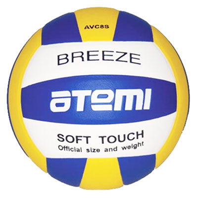 Мяч волейбольный Breeze. Цвет: синий, жёлтый, белый. AVC8SBREEZE Мяч волейбольный Breeze. Цвет: синий, жёлтый, белый. AVC8SBREEZEВолейбольный мяч Breeze выполнен из синтетической кожи Super Top PU и имеет латексную камеру с добавлением бутила. Клееный волейбольный мяч предназначен для тренировок начинающих игроков, школьных тренировок и для игры в зале. По весу и размеру волейбольные мячи ATEMI соответствуют стандартам Международной Федерации Волейбола (FIVB). Характеристики: Длина окружности: 65-67 см. Вес мяча: 260-280 г. Рекомендуемое давление: 0,6-0,8 БАР. Материал: синтетическая кожа Super Top PU. Камера: латекс, бутил. Артикул: AVC8S. Производитель: Китай. Мяч поставляется в сдутом виде. Насос в комплект не входит.