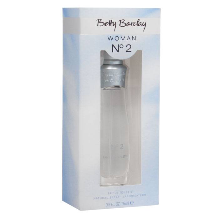 Betty Barclay Woman №2. Туалетная вода, 15 мл4011700352012 Betty Barclay Woman №2. Туалетная вода, 15 мл4011700352012Betty Barclay Woman No2 подчеркивает сдержанность и в то же время чувственность женщин, которые уверенно идут к своей цели. Верхняя нота: бергамот, розовое дерево Средняя нота: лепестки фиалки, белый мускус, сандаловое дерево.