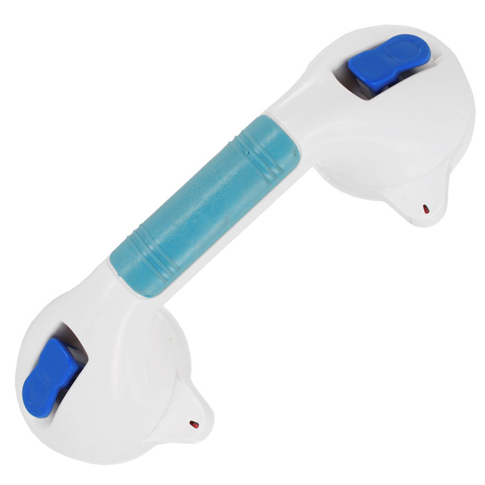 Ручка для ванной Bradex, на присоскахTD 0016 Ручка для ванной Bradex, на присоскахTD 0016Многофункциональная вакуумная ручка для ванной Bradex на присосках предназначена для использования в качестве перил, создающей дополнительную поддержку. Основное преимущество ручки заключается в том, что ее не надо прибивать к стене, потому что он крепится к любой ровной поверхности (плитка, стекло, фарфор, стеклоткань и тому подобное) нажатием всего одной кнопки. Так как ручка Bradex выполняет функцию дополнительной опоры в ванной, туалетной комнате или других помещениях, то она является незаменимым средством для пожилых людей, детей и людей, имеющих ограниченные возможности и ослабленную мышечную систему. Характеристики: Материал: пластик, резина, металл. Размер ручки: 29 см х 10,5 см х 8,5 см. Диаметр присоски: 9,5 см. Мах нагрузка: 50 кг. Размер упаковки: 29,5 см х 12 см х 8,5 см. Артикул: TD 0016. Производитель: Китай.