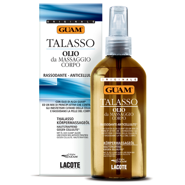Масло для тела Guam Talasso массажное, 200 млБ63003 мята Масло для тела Guam Talasso массажное, 200 млБ63003 мятаМасло для тела Lacote Talasso идеально подходит для проведения всех видов массажа. Оказывает антицеллюлитное и подтягивающее действие, увлажняет и питает кожу. Насыщает кожу незаменимыми жирными кислотами Омега-3, -6, что способствует повышению барьерных свойств кожи. Обладает влагоудерживающими свойствами, а цитрусовые масла и экстракты водорослей усиливают жировой обмен и повышают упругость. Тонкое сочетание морского арома-комплекса расслабляет, снимает усталость и нейтрализует стресс. Применение: наносить массажными движениями до полного впитывания. Можно использовать для профессионального массажа и самостоятельно. Хорошо впитывается не оставляет жирного блеска. Характеристики:Объем: 200 мл. Производитель: Италия. Артикул:0305.Товар сертифицирован.