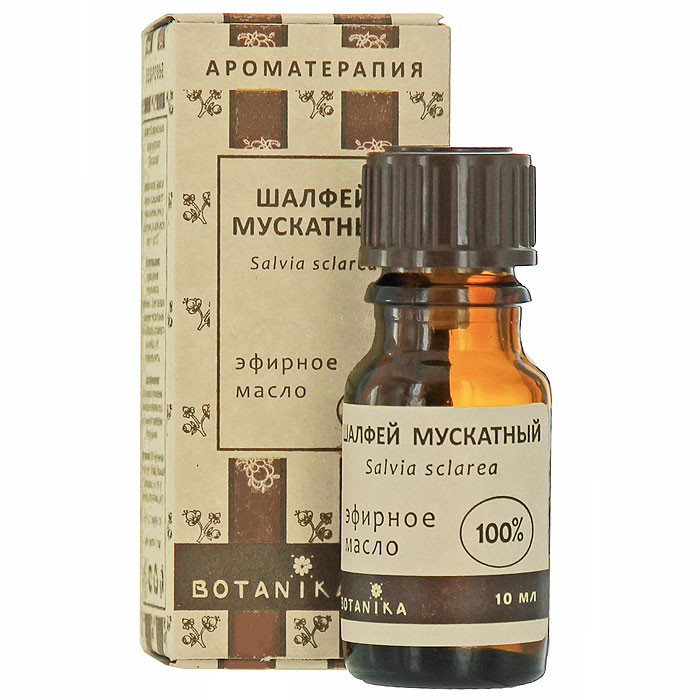 Эфирное масло Botanika Шалфей мускатный, 10 мл00007626 Эфирное масло Botanika Шалфей мускатный, 10 мл00007626Согревающее и расслабляющее действие масла шалфея мускатного ослабляет нервное напряжение, что очень важно при лихорадочном и паническом состоянии. Возникающая в результате его применения эйфория вызывает ощущение благополучия, позволяет философски смотреть на жизнь. Прекрасно успокаивает нервы, поднимает настроение. Улучшает состояние больных астмой и ангиной. Укрепляет защитные силы организма, питает энергией в период реабилитации после болезни, способствует выздоровлению. Характеристики: Объем: 10 мл. Производитель: Россия. Товар сертифицирован.