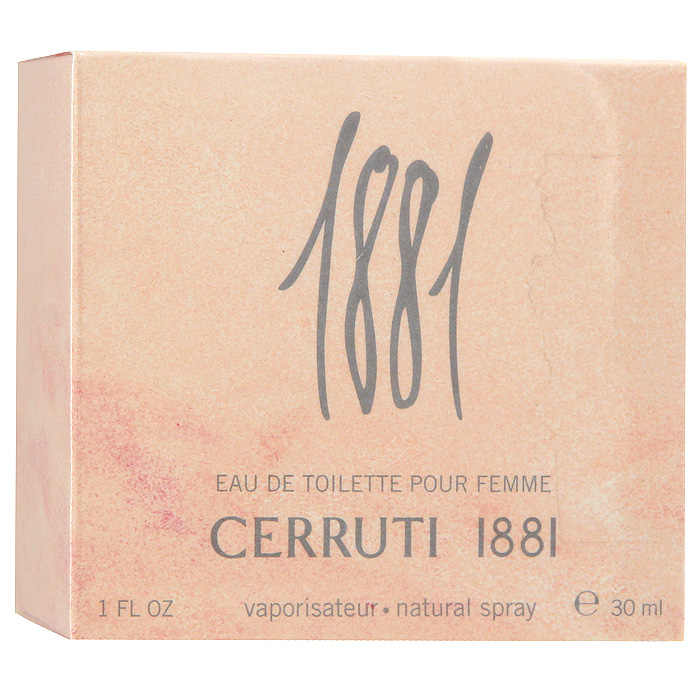 Cerruti Туалетная вода 1881 Pour Femme, 30 мл63606802000 Cerruti Туалетная вода 1881 Pour Femme, 30 мл63606802000Cerruti 1881 Pour Femme - воздушный, тонкий, нежный, неуловимый аромат. Аромат был создан великим мастером на основе его нового изобретения: эфирного масла льна, материала, традиционно используемого семьей в производстве тканей на естественной основе. Классификация аромата : цветочный. Верхние ноты: фрезия, ландыш, бергамот, мимоза, фиалка, роза. Ноты сердца: цветок апельсинового дерева, ромашка, герань, кориандр, ирис, жасмин. Ноты шлейфа: сандал, амбра, мускус. Ключевые слова : Страстный, теплый, тонкий, изысканный! Туалетная вода - один из самых популярных видов парфюмерной продукции. Туалетная вода содержит 4-10% парфюмерного экстракта. Главные достоинства данного типа продукции заключаются в доступной цене, разнообразии форматов (как правило, 30, 50, 75, 100 мл), удобстве использования (чаще всего - спрей). Идеальна для дневного использования. ...