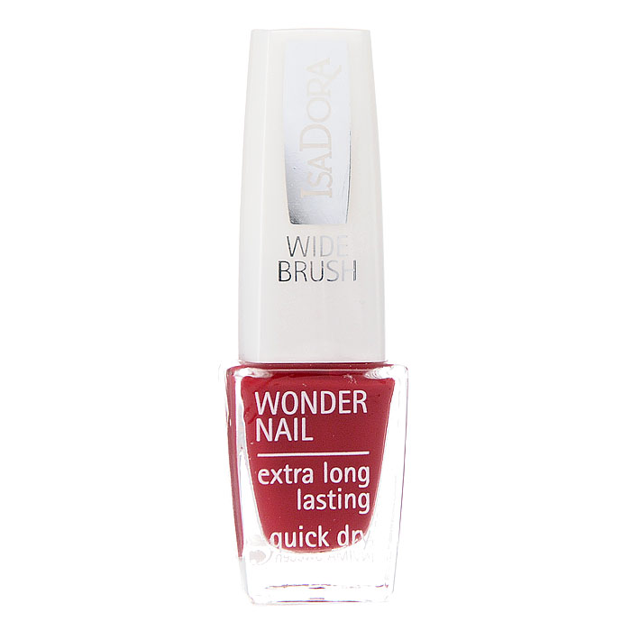 Лак для ногтей Isa Dora Wonder Nail, тон №643, цвет: челси красный, 6 мл220643 Лак для ногтей Isa Dora Wonder Nail, тон №643, цвет: челси красный, 6 мл220643Лак для ногтей Isa Dora Wonder Nail быстро сохнет и держится в течение 4-5 дней. Широкая кисточка позволяет быстро и легко нанести лак, всего за один штрих! Так же она гарантирует окрашивание без полосок. Этот лак выравнивает ногтевую поверхность и остается блестящим в течение долгого времени. Бриллиантовый блеск и красота ваших ногтей! Гипоаллергенная формула. Характеристики: Объем: 6 мл. Тон: №643. Цвет: челси красный. Производитель: Швеция. Артикул: 2206. Товар сертифицирован.
