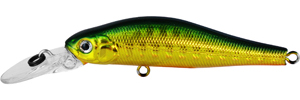Воблер Tsuribito Jerkbait, длина 5 см, вес 3,1 г. 50SP-DR/03650SP-DR/036 Воблер Tsuribito Jerkbait, длина 5 см, вес 3,1 г. 50SP-DR/03650SP-DR/036Воблер Tsuribito Jerkbait 50SP-DR с большой лопастью необычная, но очень результативная приманка. Воблер отлично привлекает небольшую щуку, и в то же время, прекрасно привлекает окуня, язя и голавля, что позволяет одной приманкой облавливать практически все небольшие водоемы. Также эффективно он показал себя при ловле форели. Реалистичная игра воблера при медленной проводке и очень соблазнительные движения при легких рывках не оставляют равнодушным ни одного хищника.