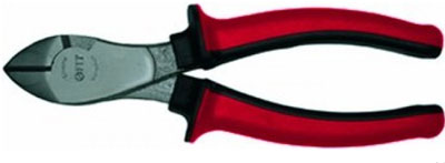 Бокорезы FIT, 180 мм50717 Бокорезы FIT, 180 мм50717Бокорезы FIT предназначены для резки провода из меди, алюминия и других цветных металлов. Изделие изготовлено из хром-ванадиевой стали с никелированнным покрытием и оснащено удобными эргономичными рукоятками. Характеристики: Материал: хром-ванадиевая сталь, резина. Длина: 18 см. Размер упаковки: 21 см х 6 см х 3 см.