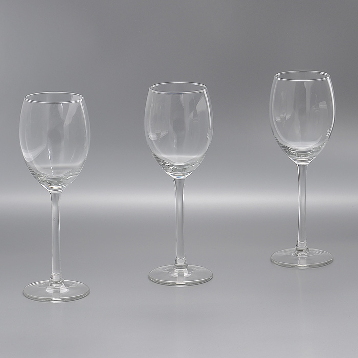 Набор бокалов Style, 250 мл, 3 штГл 678253 Набор бокалов Style, 250 мл, 3 штГл 678253Набор Style, выполненный из высококачественного стекла, состоит из трех бокалов на высокой ножке. Бокалы предназначены для подачи различных напитков. Набор оценят как любители классики, так и те, кто предпочитает современный дизайн. Набор бокалов Style идеально подойдет для сервировки стола и станет отличным подарком к любому празднику. Характеристики: Материал: стекло. Комплектация: 3 шт. Объем: 250 мл. Диаметр бокала по верхнему краю: 5,8 см. Высота бокала: 20,5 см. Диаметр основания: 6,8 см. Артикул: Гл 678253.