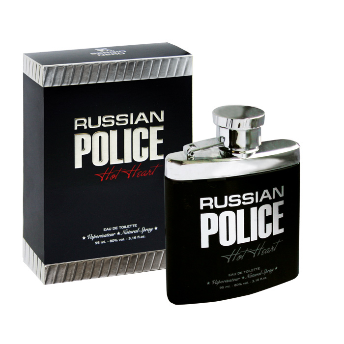 Russian Police Hot Heart. Туалетная вода, 95 млL08-8 Russian Police Hot Heart. Туалетная вода, 95 млL08-8Russian Police Hot Heart подходит для мужественных и сильных мужчин. Прохладный, глубокий, пылкий, острый и при этом уравновешенный древесный аромат. Классический мужской аромат, в котором каждый сможет найти что-то свое.Классификация аромата: древесный.Пирамида аромата:Основные ноты: мускатный орех, сандал, пачули, мята, жасмин, кедр, грейпфрут. Характеристики:Объем: 95 мл. Производитель: Франция. Изготовитель: Россия. Туалетная вода - один из самых популярных видов парфюмерной продукции. Туалетная вода содержит 4-10%парфюмерного экстракта. Главные достоинства данного типа продукции заключаются в доступной цене, разнообразии форматов (как правило, 30, 50, 75, 100 мл), удобстве использования (чаще всего - спрей). Идеальна для дневного использования. Товар сертифицирован.