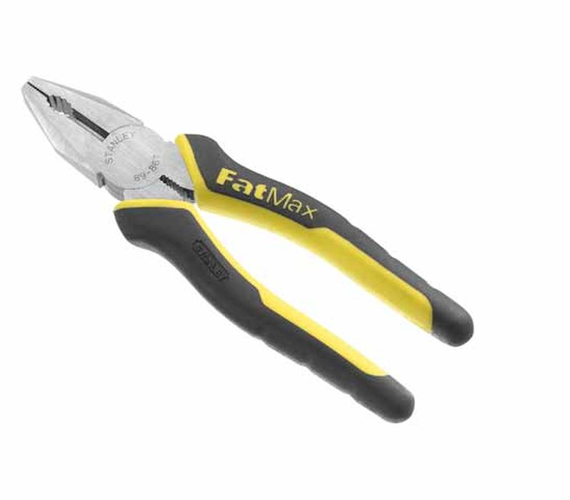 Плоскогубцы Stanley FatMax, 180 мм0-89-867 Плоскогубцы Stanley FatMax, 180 мм0-89-867Плоскогубцы Stanley FatMax изготовлены из стали. Они предназначены для захвата, зажима и удержания мелких деталей. Имеют эргономичные ручки. Характеристики: Материал: сталь, пластик. Общая длина: 18 см. Размер плоскогубцев: 18 см х 6 см х 2 см. Размер упаковки: 23 см х 7 см х 2 см.