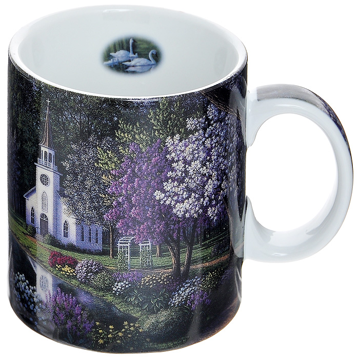 Кружка Sanctuary, 425 мл14126 Кружка Sanctuary, 425 мл14126Кружка Sanctuary изготовлена из высококачественного фарфора белого цвета. Она оформлена репродукцией картины Sanctuary американского художника Кима Норлиена. Такая кружка будет прекрасным подарком для почитателей творчества этого художника и просто ценителей всего прекрасного. Характеристики: Материал: фарфор. Объем кружки: 425 мл. Диаметр кружки по верхнему краю: 9 см. Высота кружки: 10 см. Размер упаковки: 12,5 см х 10 см х 11 см. Производитель: США. Изготовитель: Китай. Артикул: 14126.