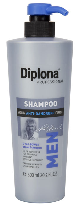 Diplona Professional Шампунь для мужчин Против перхоти, 600 мл095198 Diplona Professional Шампунь для мужчин Против перхоти, 600 мл095198Шампунь Diplona Professional Против перхоти создан специально для мужских волос, оказывает экстра-защиту против перхоти. Содержит 4 активных компонента: - Пироктоноламин: высокоэффективное средство против перхоти, противогрибковое, противомикробное действие. Нормализует состояние клеток эпидермиса кожи головы. - Салициловая кислота: обладает пилинговым эффектом, очищает кожу головы и удаляет ороговевший слой. Оказывает кератолитическое, бактерицидное и противовоспалительное действие. Способствует быстрому обновлению клеток эпидермиса и росту новых клеток. ...