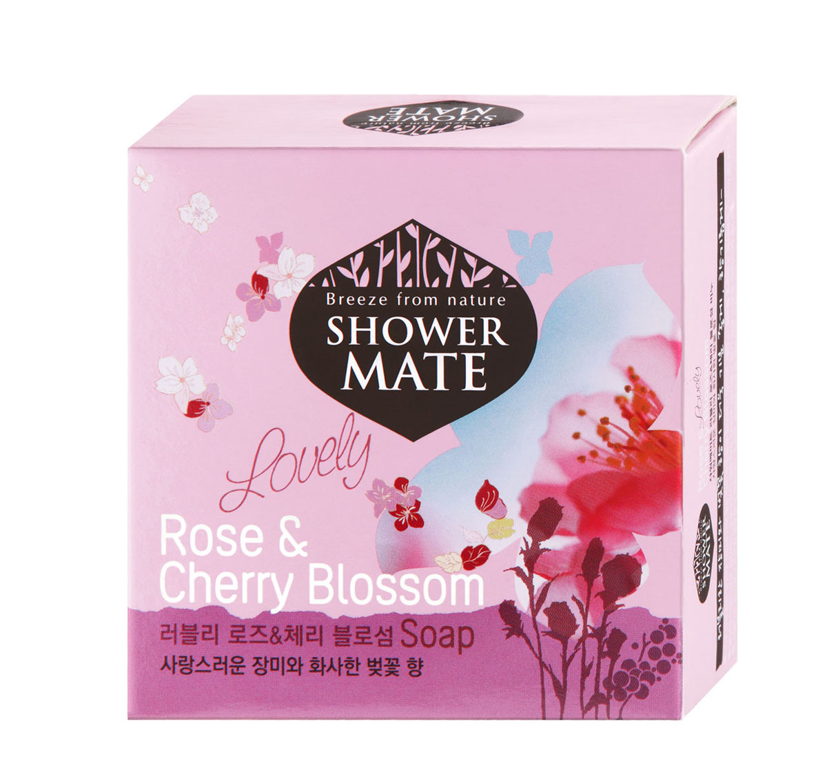 Shower Mate Мыло косметическое Роза и вишневый цвет, 100 г988077 Shower Mate Мыло косметическое Роза и вишневый цвет, 100 г988077Экстракт розы увлажняет и успокаивает кожу. Экстракт вишни делает кожу гладкой и эластичной. Роскошный аромат розы и едва уловимый аромат цветов вишни создают романтичное настроение и ощущение полного блаженства. Характеристики: Вес: 100 г. Артикул: 988077. Производитель: Корея. Товар сертифицирован.