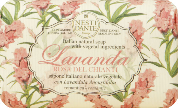 Nesti Dante Мыло Lavanda Rosa del Chianti, 150 г1794106 Nesti Dante Мыло Lavanda Rosa del Chianti, 150 г1794106Мыло Nesti Dante Lavanda Rosa del Chianti является натуральным и питательным растительным мылом с игристым и отчасти мистическим ароматом. Характеристики: Вес: 150 г. Артикул: 1794106. Производитель: Италия. Товар сертифицирован.