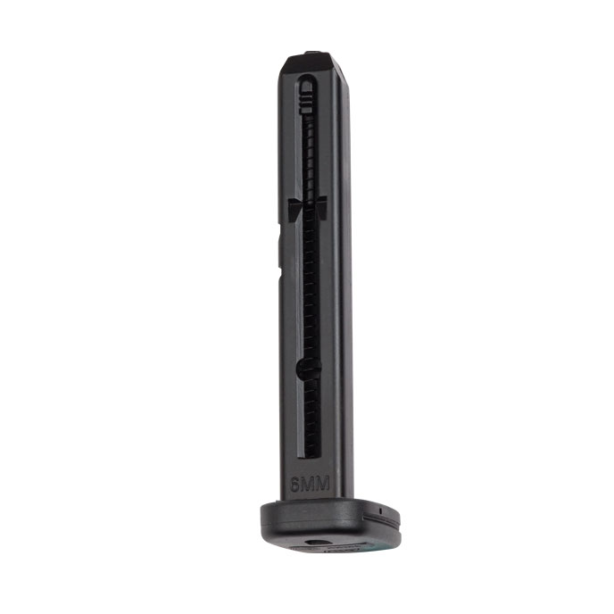 ASG магазин для Steyr M9-A1 CO2, 6 мм (16091)16091 ASG магазин для Steyr M9-A1 CO2, 6 мм (16091)16091Магазин для страйкбольного пистолета Steyr M9A1 CO2, 6 мм (артикул 16090). Уважаемые покупатели, при использовании пневматики соблюдайте технику безопасности: храните в разряженном состоянии в местах недоступных для детей, не направляйте на людей и животных, при стрельбе следите, чтобы в районе мишени не было людей, всегда используйте защитные очки и экипировку, перевозите пневматику в чехлах и сумках, не носите открыто в общественных местах! Перед использованием прочтите инструкцию! Грамотное обращение с пневматикой - залог Вашего приятного отдыха! Уважаемые покупатели, обращаем Ваше внимание, что авиадоставка в нижеперечисленные города этого товара временно недоступна! 1. Ангарск 2. Благовещенск 3. Бодайбо 4. Братск 5. Владивосток 6. Воркута 7. Иркутск 8. Калининград 9. Надым 10. Нарьян-Мар 11. Находка 12. Норильск 13. Петропавловск-Камчатский 14. Салехард 15....