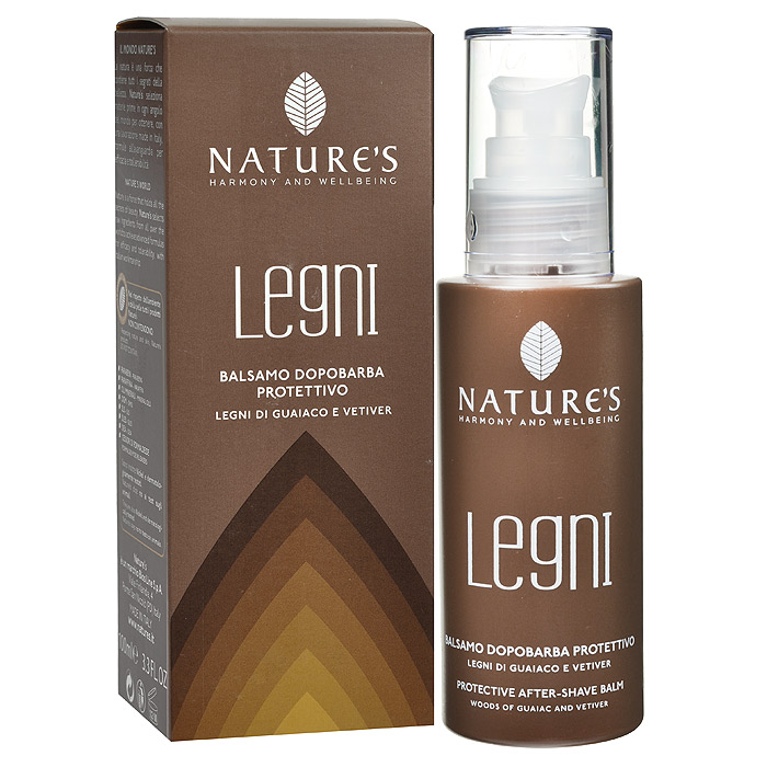Natures Бальзам после бритья Legni, защитный с гваяковым деревом и ветивером, 100 мл60190502 Natures Бальзам после бритья Legni, защитный с гваяковым деревом и ветивером, 100 мл60190502Ощущения, которые подарит этот чудесный бальзам после бритья, как прогулка среди деревьев, кустарников и величественных дубов, где интенсивный аромат леса обновляется цитрусовыми акцентами и освежающим бризом. Нежный, легкий лосьон после бритья обогащен гиалуроновой кислотой и экстрактом эперуа серповидной (Eperua Falcata) для увлажнения и предупреждения раздражений и покраснений кожи после бритья. Характеристики: Объем: 100 мл. Артикул: 60190502. Производитель: Италия. Товар сертифицирован.
