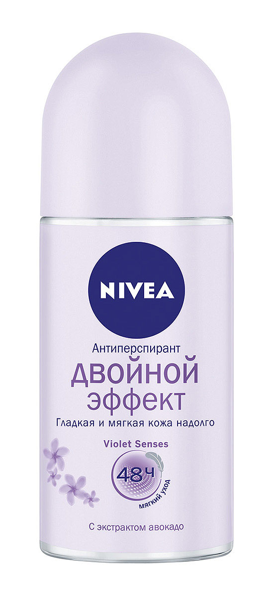 NIVEA Антиперспирант шарик Двойной Эффект 50 мл10043483 NIVEA Антиперспирант шарик Двойной Эффект 50 мл10043483Женский дезодорант-антиперспирант Nivea Двойной эффект с экстрактом авокадо гарантирует надежную защиту от пота в течение 48 часов и способствует чистому бритью. Результат - гладкая и мягкая кожа надолго. Не содержит спирта. Характеристики: Объем: 50 мл. Производитель: Германия. Артикул: 83763. Товар сертифицирован.