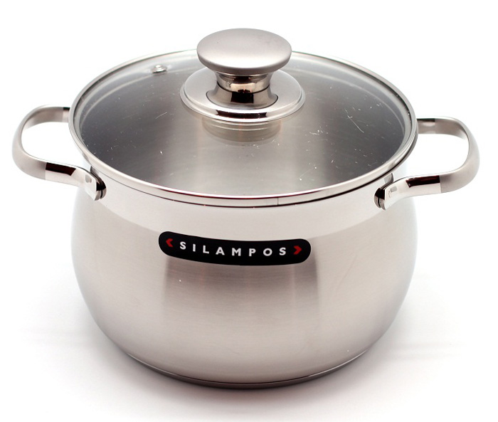 Кастрюля глубокая Silampos Роял Сатин с крышкой, 5 л633123V66622 Кастрюля глубокая Silampos Роял Сатин с крышкой, 5 л633123V66622633123V66622 Гл.кастрюля 5,0 л (22см) РОЯЛ САТИН Характеристики: Материал: сталь. Размер: 270*240*170мм. Артикул: 633123V66622.