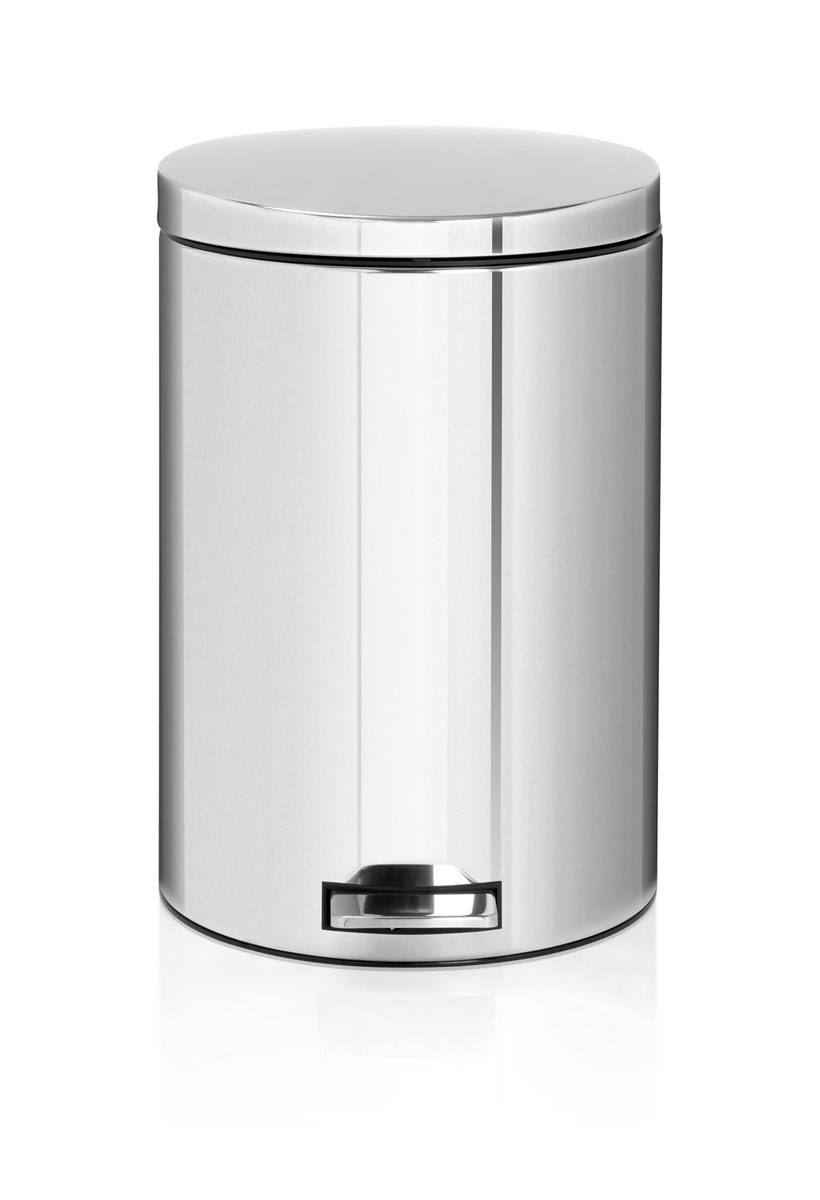 Бак мусорный Brabantia Бесшумный, с педалью, цвет: стальной, 20 л478369 Бак мусорный Brabantia Бесшумный, с педалью, цвет: стальной, 20 л478369Элегантный и функциональный мусорный бак Brabantia с педалью на 20 литров идеально подходит для использования на кухне и сортировки мусора. Механизм MotionControl обеспечивает мягкое действие педали и бесшумное открывание крышки; Удобный в использовании - при открывании вручную крышка фиксируется в открытом положении, закрывается нажатием педали; Идеальное решение для раздельного сбора мусора - съемное отдельное ведро для отходов, пригодных для компостирования (1,5 л); Надежный педальный механизм, высококачественные коррозионно-стойкие материалы; Удобная очистка - съемное внутреннее пластиковое ведро; Отличная устойчивость даже на мокром и скользком полу – нескользящая основа; Предохранение пола от повреждений - пластиковое защитное основание; Всегда опрятный вид – идеально подходящие по размеру мешки для мусора с завязками (размер 15-20 л, размер E); 10-летняя гарантия Brabantia. Характеристики: Материал: сталь. Размер:...