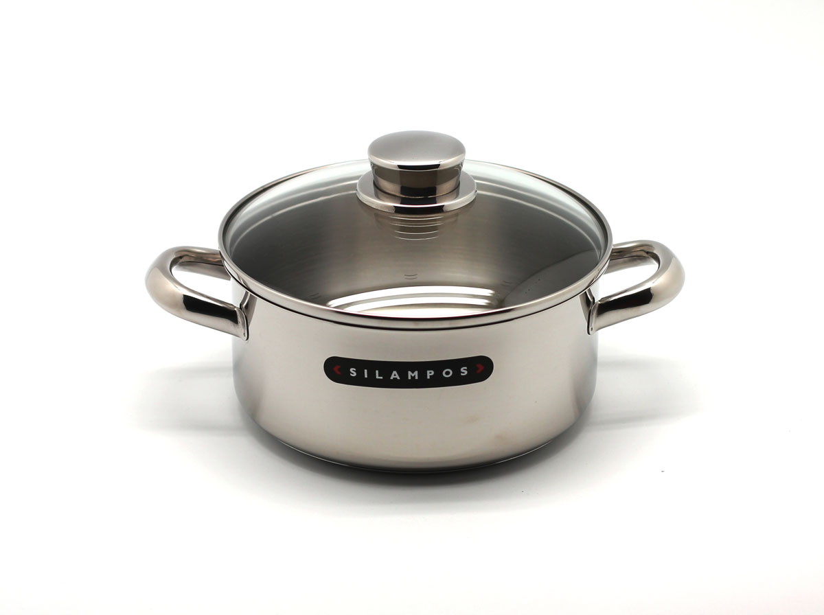 Кастрюля Silampos Локост с крышкой, 2 л63C122WG1018 Кастрюля Silampos Локост с крышкой, 2 л63C122WG101863C122WG1018 Кастрюля 2л (18см) ЛОКОСТ Характеристики: Материал: сталь. Размер: 200*230*110мм. Артикул: 63C122WG1018.