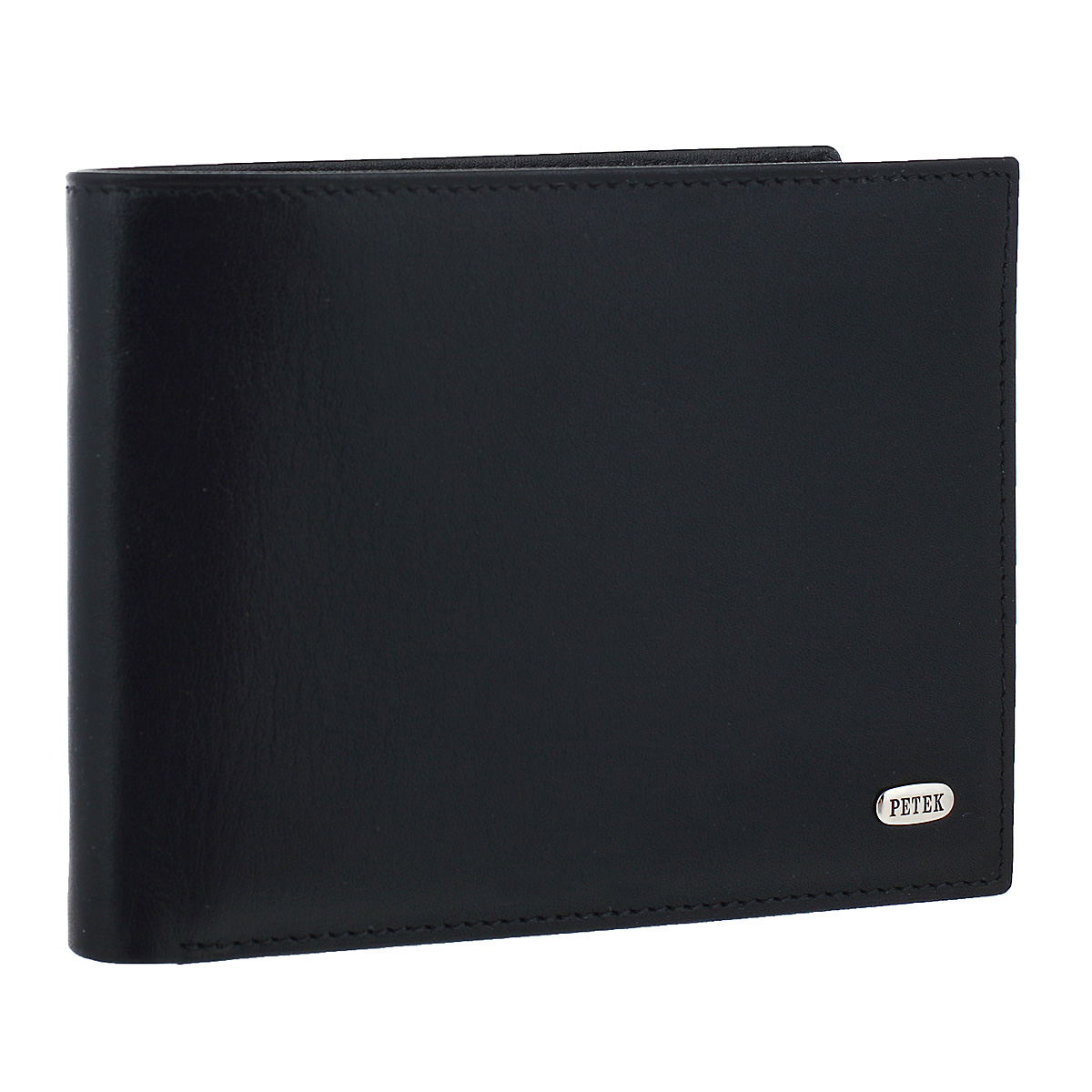 Портмоне мужское Petek, цвет: черный. 2173.000.01 Black2173.000.01 Black Портмоне мужское Petek, цвет: черный. 2173.000.01 Black2173.000.01 BlackСтильное мужское портмоне Petek выполнено из гладкой натуральной кожи. Портмоне состоит из двух горизонтальных отделений для купюр и одного кармана с двумя прорезями для визиток, одна из которых с прозрачной стенкой. В данной модели бумажника съемные визитница и мини-кошелек. Мини-кошелек включает в себя карман для мелочи на кнопке, одно горизонтальное отделение для купюр и четыре кармашка для визиток и банковских карт. Визитница состоит из двух смежных карманов с прозрачными стенками и трех отделений для визиток. Такое портмоне станет замечательным подарком человеку, ценящему качественные и полезные вещи. Характеристики: Материал: натуральная кожа, текстиль, металл. Цвет: черный. Размер портмоне (в закрытом виде): 11,5 см x 9,5 см х 2,5 см. Фирма PETEK была основана в 1855 году в Македонии, в городе Велес. Товары, выпускаемые под маркой PETEK, всегда отличаются высоким качеством. Все изделия выполнены из качественной кожи. Вы сможете...