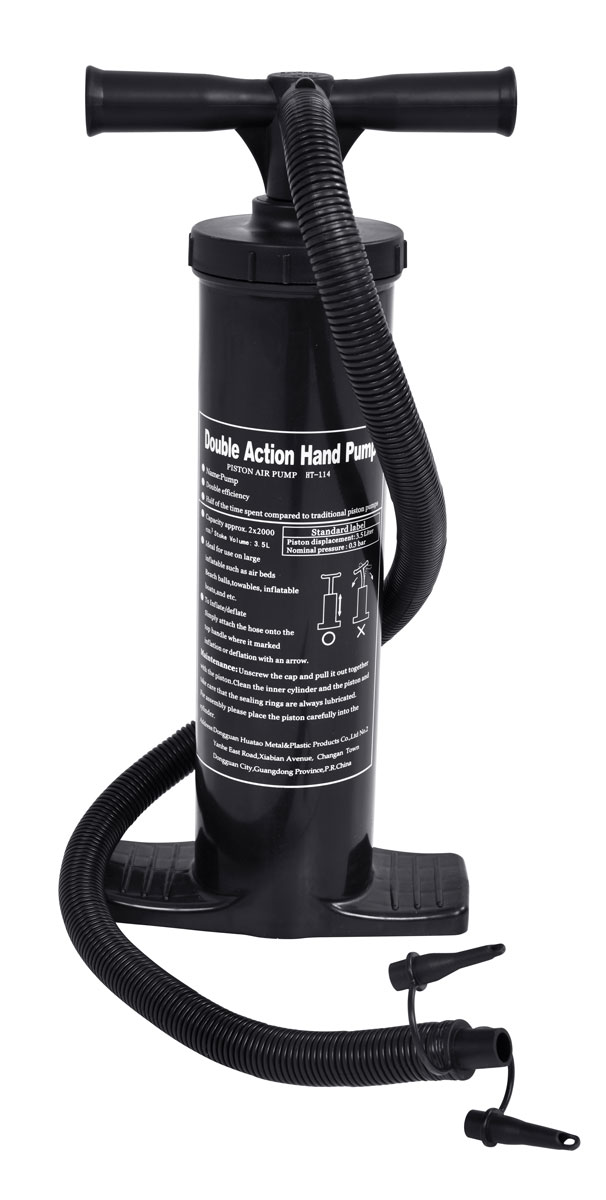 Насос ручной RELAX DOUBLE ACTION двух-ходовой, 48 смJL29P388N Насос ручной RELAX DOUBLE ACTION двух-ходовой, 48 смJL29P388NНасос ручной RELAX DOUBLE ACTION HEAVY DUTY PUMP двух-ходовой. - Размер: 48 см. - 3 насадки различной конфигурации. Компания RELAX это широкий ассортимент продукции высокого качества, которая продается во многих странах мира. Насосы RELAX незаменимы в путешествиях и отдыхе на природе. Характеристики: Материал: пластик. Высота насоса: 48 см. Объем воздуха: 2х2000сс. Размер упаковки: 50 x 10 x 10 см. Изготовитель: Китай. Артикул: JL29P388N. 3 насадки различной конфигурации.