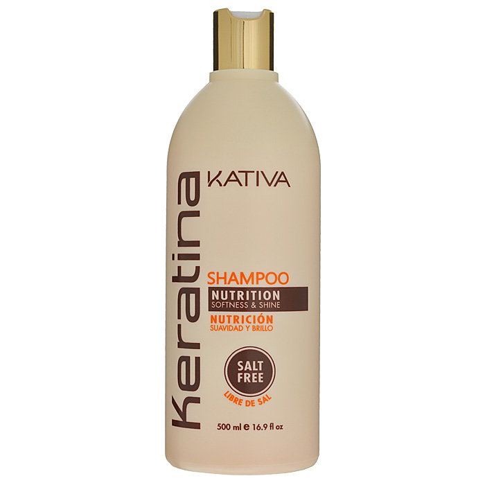 Kativa Шампунь Keratina, укрепляющий, для всех типов волос, 500 мл65808413 Kativa Шампунь Keratina, укрепляющий, для всех типов волос, 500 мл65808413Роскошный шампунь, богатый кератином, обеспечивает надежную защиту и восстановление окрашенных волос, а также волос, поврежденных механическими или температурными воздействиями. Защищает волосы, предотвращает их ломкость. Шампунь обогащен аргановым маслом и кератином. Увлажняет волосы, оставляет их блестящими и гладкими. Защищает волосы и предотвращает их сухость. Способствует выпрямлению. Укрепляет и восстанавливает волосы после химических воздействий. Не содержит сульфата. Способ применения : равномерно нанесите на влажные волосы, вспеньте и сделайте легкий массаж. Тщательно смойте. При необходимости повторите процедуру.
