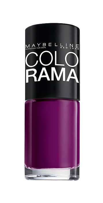 Maybelline New York Лак для ногтей Colorama, оттенок 326, Загадочный пурпур, 7 млB2342603 Maybelline New York Лак для ногтей Colorama, оттенок 326, Загадочный пурпур, 7 млB2342603Самая широкая палитра оттенков новых лаков Колорама. Яркие модные цвета с подиума. Новая формула лака Колорама обеспечивает стойкое покрытие и создает еще более дерзкий, насыщенный цвет, который не тускнеет. Усовершенствованная кисточка для более удобного и ровного нанесения, современная упаковка. Лак для ногтей Колорама не содержит формальдегида, дибутилфталата и толуола.