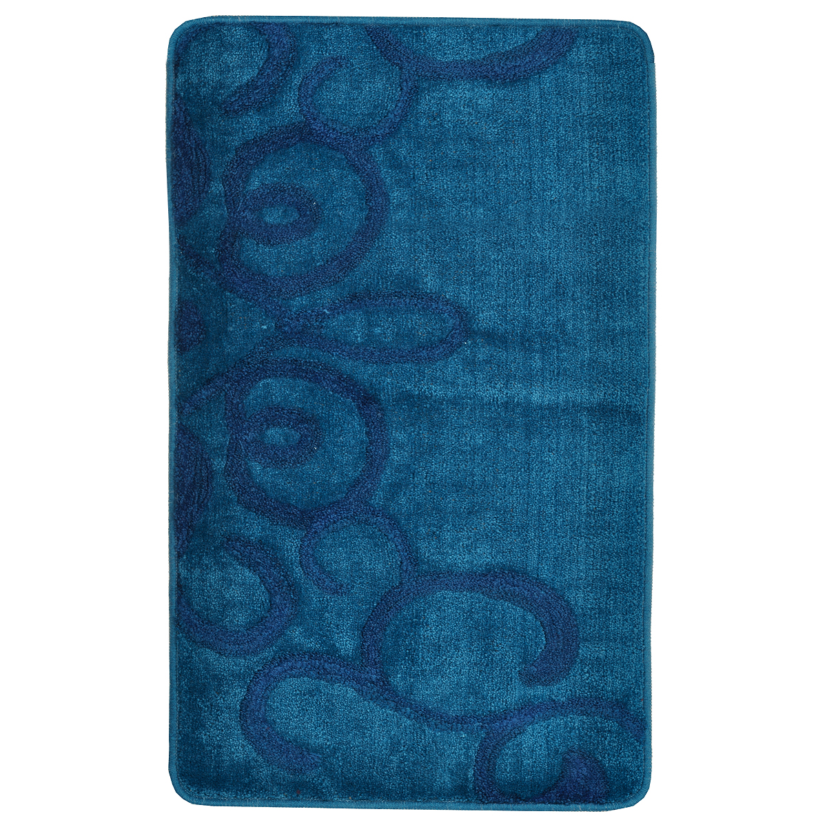 Коврик для ванной комнаты Milardo Fairyland Blue, 50 х 80 см 473PA58M12473PA58M12 Коврик для ванной комнаты Milardo Fairyland Blue, 50 х 80 см 473PA58M12473PA58M12Коврик для ванной комнаты Milardo Fairyland выполнен из 90% полиэстера и 10% акрила - мягкого и износостойкого материала, который быстро сохнет. Мягкий и приятный на ощупь коврик имеет латексную основу, благодаря которой он не скользит по полу. Края коврика обработаны оверлоком. Можно использовать на полу с подогревом. Коврик можно стирать в стиральной машине в щадящем режиме при температуре не выше 40°C отдельно от остального белья.
