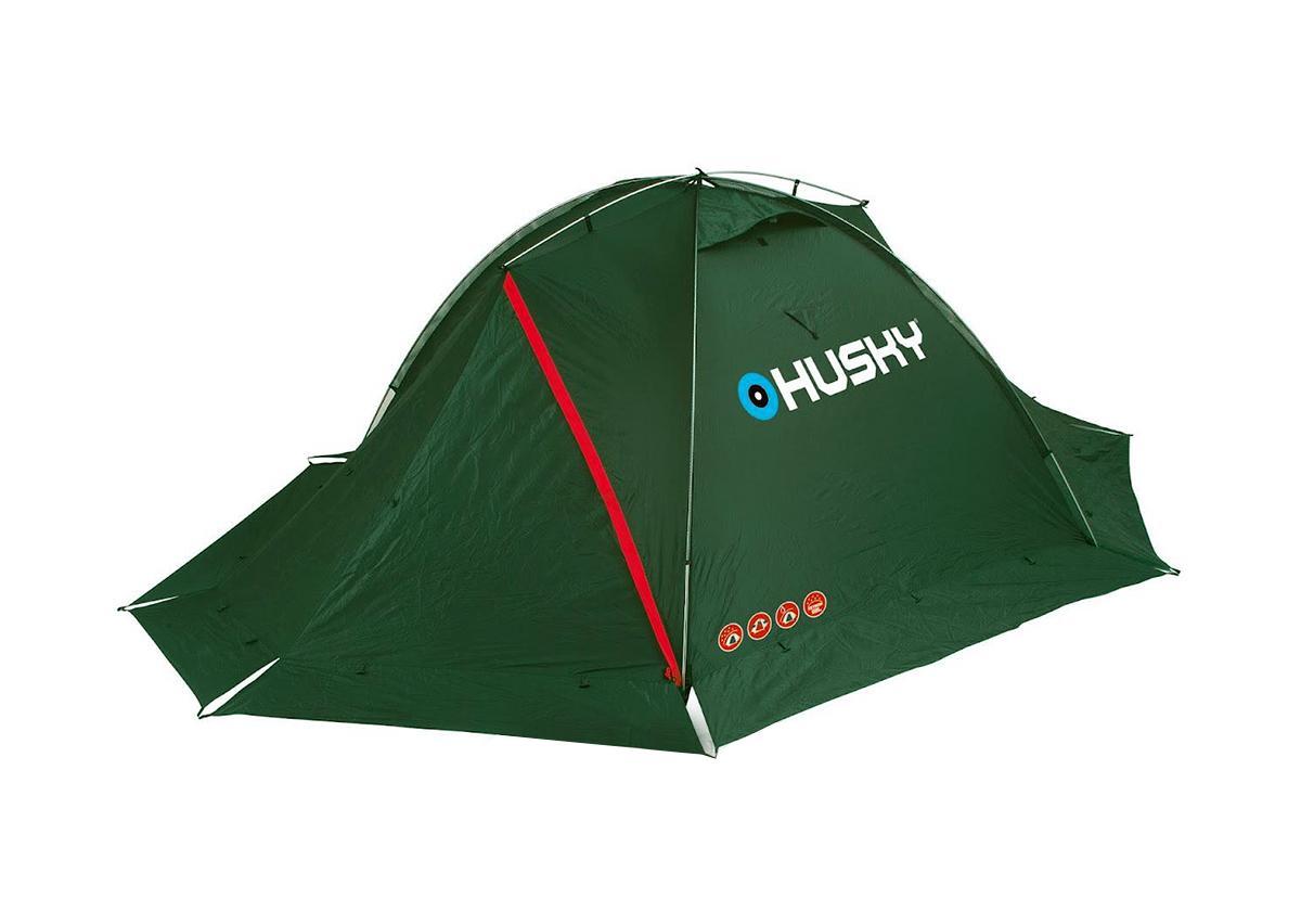 Палатка Husky Falcon 2 Green0-70-648 Палатка Husky Falcon 2 Green0-70-648Палатка для тех, кто любит путешествовать в паре. Ее низкий вес оценят те, кто ходит с рюкзаком. Непромокаемые тент и дно, алюминиевые дуги, ветрозащитная юбка. Достаточно места для двоих человек и рюкзаков. Конструкция: двухслойная однокомнатная палатка с двумя входами и тамбурами с наружным расположением дуг. Аксессуары: юбка, алюминиевые колышки, набор для ремонта, компрессионный чехол, карман-сетка.Основные характеристики: Наружный тент: 6 000 мм/см2. Полиэстер Ripstop 210T c PU-покрытием. Внутренняя палатка: Водоотталкивающий нейлон 190Т + противомоскитная сетка. Дно: 10 000 мм/см2. полиэстер 190Т c PU-покрытием. Каркас: Дуги из алюминиевого сплава диаметром 8,5 мм. Утеплитель: HollowFibre 1 слой 165г/м2. Размер внешней палатки: 340 см х 220 см х 130 см.Размер внутренней палатки: 220 см x 160 см x 130 см. Страна: Чехия.