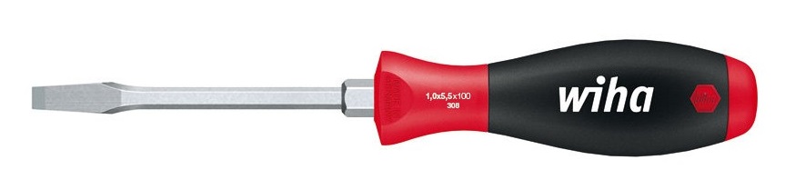 Отвертка SoftFinish под ключ шлиц 5,5x100 Wiha 0073300733 Отвертка SoftFinish под ключ шлиц 5,5x100 Wiha 0073300733Шлицевая отвертка Wiha SoftFinish для мастерской. Круглое жало выполнено из высококачественной хром-ванадий-молибденовой стали полной закалки, матовое хромирование. Наконечник Wiha ChromTop гарантирует максимальное соответствие размерности. Эргономичная многокомпонентная рукоятка Wiha SoftFinish с защитой от скатывания. Особенно подходит для сухой и обычной среды. Общая длина отвертки: 21 см. Длина жала: 10 см. Размер ручки: 11 см х 3 см х 3 см.