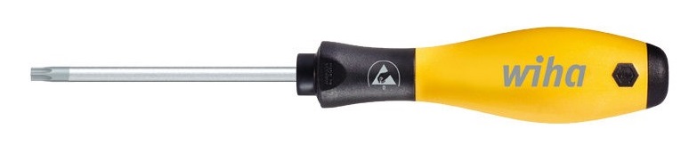 Отвертка SoftFinish ESD T9x60 Wiha 2714527145 Отвертка SoftFinish ESD T9x60 Wiha 2714527145Отвертка Wiha SoftFinish ESD применяется для любых работ с деталями, подверженными воздействию электростатического заряда. Оснащена диссипативной рукояткой, отводящей электростатический заряд. Жало выполнено из высококачественной хром-ванадий-молибденовой стали полной закалки с матовым хромированием. Наконечник Wiha ChromTop гарантирует максимальное соответствие размерности. Эргономичная многокомпонентная рукоятка Wiha SoftFinish с защитой от скатывания. Поверхностное сопротивление: 106-109 Ом. Нормы: IEC 61340-5-1. Общая длина отвертки: 17 см. Длина жала: 6 см. Размер ручки: 11 см х 2,5 см х 2,5 см.