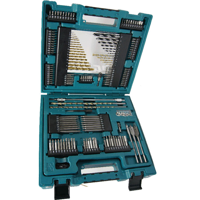Набор оснастки Makita, 200 предметов168487 Набор оснастки Makita, 200 предметов168487Набор оснастки Makita предназначен для работы с резьбовыми соединениями, а также для строительных работ. Инструменты выполнены из высококачественной стали. Состав набора: Нож. Бокорезы. Пассатижи. Разводной гаечный ключ. Фонарик. Пилы кольцевые: 32 мм, 38 мм, 45 мм, 54 мм, 68 мм. Вал со сверлом. Зенкер. Кернер. Отвертка ручная. Биты разной длины: H3 x 2, H4 x 2, H5 x 2, H6 x 2, H8 x 2, PH0, PH1 x 2, PH3 x 2, PZ0, PZ1 x 2, PZ3 x 2, T10 x 2, T15 x 2, T20 x 2, T25 x 2, T40, T30 x 10, PH2 x 10, PZ2 x 10, SL0,6, SL0,8, SL1, SL1,2, SL1,6, SL0,5 x 2, SL0,6 x 2, SL0,8 x 2, SL1, SL1,2 x 2, SL1,6, PH0, PH1 x 2, PH3 x 2, PH4, PH0, PH1, PH2 x 2, PH3, PZ0, PZ1, PZ2 x 2, PZ3, T10, T15, T20, T25, T30 x 2, T10, T15, T20, T25, T40, H3, H4, H5, H6, H8, PZ0, PZ1 x 2, PZ3 x 2, PZ4, PH2 x 3, PZ2 x 3, T30 x 4. Магнитный держатель. Магнитный зажим. Сверла для дерева: 3 мм, 4 мм, 5 мм, 6 мм, 7 мм, 8 мм, 10 мм. Сверла для...