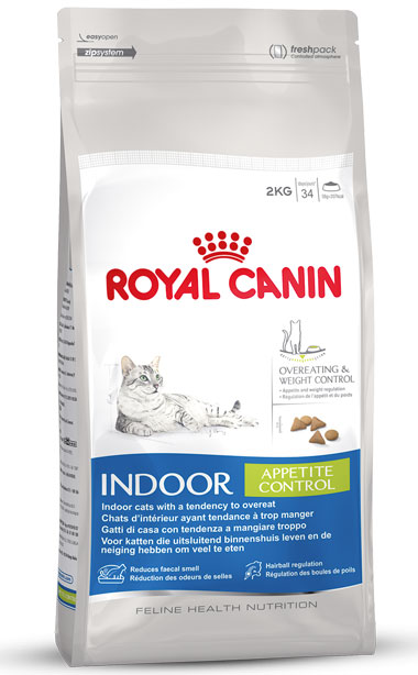 Корм сухой Royal Canin Indoor Appetite Control, для взрослых кошек, живущих в помещении и склонных к перееданию, 400 г0120710 Корм сухой Royal Canin Indoor Appetite Control, для взрослых кошек, живущих в помещении и склонных к перееданию, 400 г0120710Корм сухой Royal Canin Indoor Appetite Control - полнорационный сухой корм для кошек в возрасте от 1 до 7 лет, живущих в помещении и склонных к перееданию.Переедание и контроль веса.Кошки, живущие в помещении, менее активны и часто склонны к перееданию. INDOOR APPETITE CONTROL помогает таким кошкам регулировать аппетит естественным образом, благодаря балансу белков и клетчатки. Продукт способствует поддержанию идеального веса. Выведение волосяных комочков.Стимулирует кишечный транзит и облегчает выведение волосяных комочков благодаря сочетанию неферментируемой и ферментируемой клетчатки. Ослабление запаха фекалий.Высокоперевариваемые белки, адаптированное содержание клетчатки и особые питательные вещества способствуют нормальному пищеварению и ослабляют запах фекалий. Состав: дегидратированные белки животного происхождения (птица), рис, кукуруза, изолят растительных белков, растительная клетчатка, пшеница, животные жиры, кукурузная клейковина, гидролизат белков животного происхождения, минеральные вещества, свекольный жом, соевое масло, фруктоолигосахариды, дрожжи, рыбий жир.Добавки (в 1 кг): питательные добавки: Витамин A: 14700 ME, Витамин D3: 800 ME, Железо: 35 мг, Йод: 3,5 мг, Марганец: 46 мг, Цинк: 138 мг, Ceлeн: 0,07 мг - Консервант: сорбат калия - Антиокислители: пропилгаллат, БГА. Товар сертифицирован.
