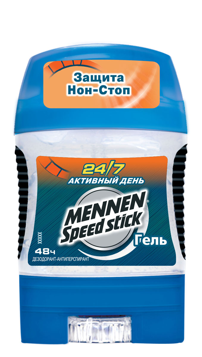 Дезодорант-гель Mennen Speed Stick Активный день, 85 г4102380 Дезодорант-гель Mennen Speed Stick Активный день, 85 г4102380Дезодорант Mennen Speed Stick Активный день содержит формулу, обеспечивающую эффективную защиту от пота на 24 часа, 7 дней в неделю. Характеристики: Вес: 85 г. Производитель: США. Товар сертифицирован.