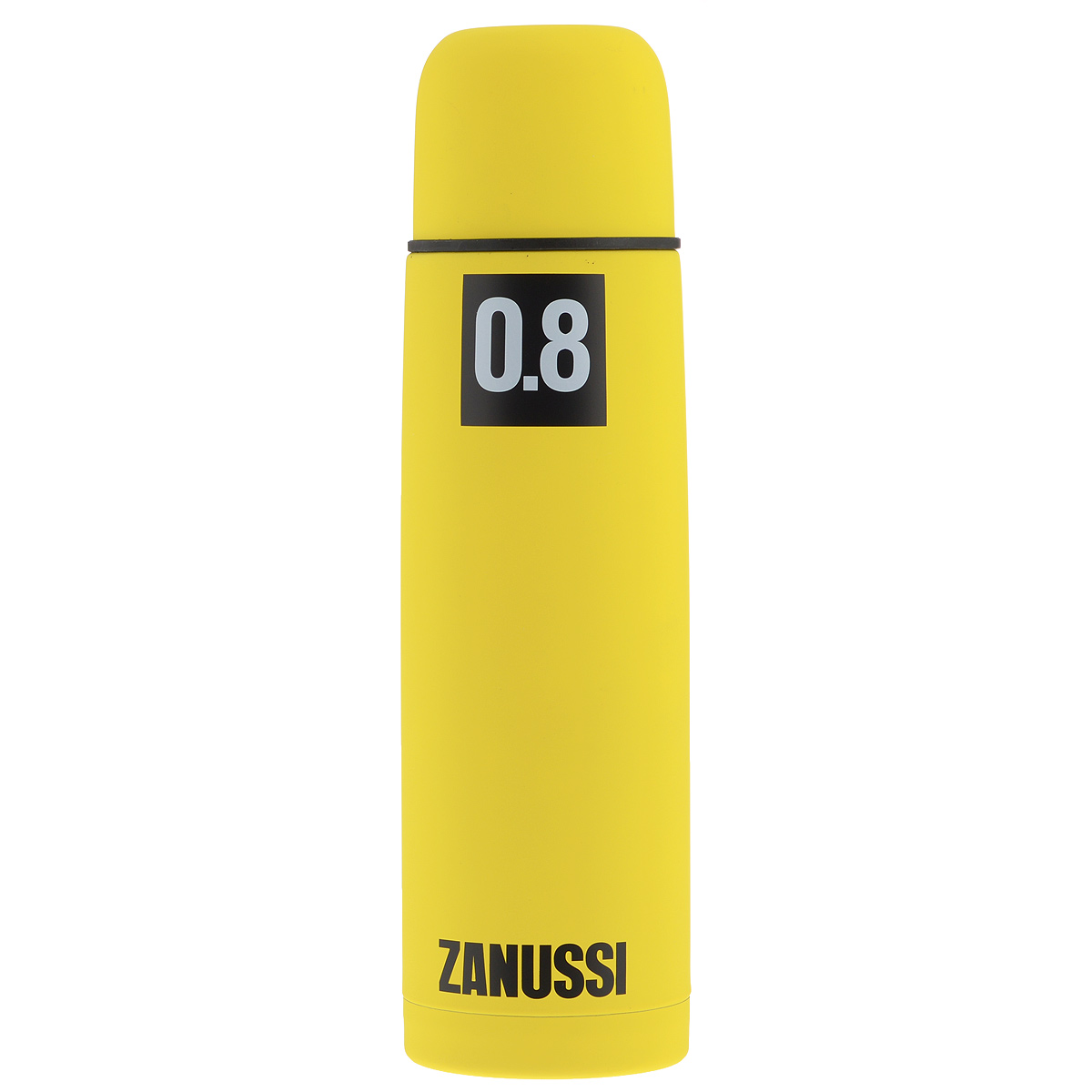Термос Zanussi, цвет: желтый, 800 млZVF41221CF Термос Zanussi, цвет: желтый, 800 млZVF41221CFТермос с узким горлом Zanussi, изготовленный из высококачественной нержавеющей стали 18/10, является простым в использовании, экономичным и многофункциональным. Корпус изделия оснащен резиновым покрытием, благодаря чему термос практически невозможно разбить, он защищен от сколов. Термос с двухстеночной вакуумной изоляцией, предназначенный для хранения горячих и холодных напитков (чая, кофе), сохраняет их до 12 часов горячими и холодными в течении 24 часов. Изделие укомплектовано пробкой с кнопкой. Такая пробка удобна в использовании и позволяет, не отвинчивая ее, наливать напитки после простого нажатия. Изделие также оснащено крышкой-чашкой. Легкий и прочный термос Zanussi сохранит ваши напитки горячими или холодными надолго.
