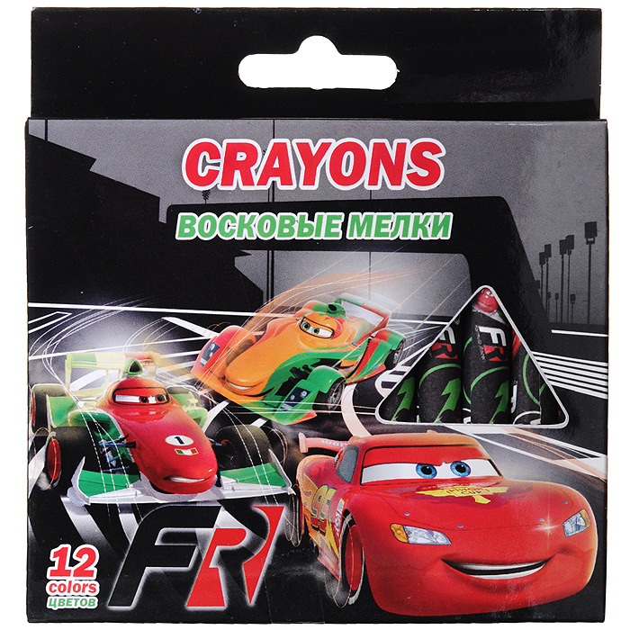 Восковые мелки Cars, 12 цветовCRBB-US1-2012B Восковые мелки Cars, 12 цветовCRBB-US1-2012BВосковые мелки Cars откроют юным художникам новые горизонты для творчества, а также помогут развить мелкую моторику рук, цветовое восприятие, фантазию и воображение. Самозатачивающиеся мелки предназначены для рисования на картоне и бумаге и созданы специально для детских ручек. Мягкие, они не требуют сильного нажима. Мелки можно стирать как карандаш ластиком. В набор входят восковые мелки 12 ярких насыщенных цветов, обернутых в бумажную гильзу, что позволит сохранить руки ребенка чистыми.