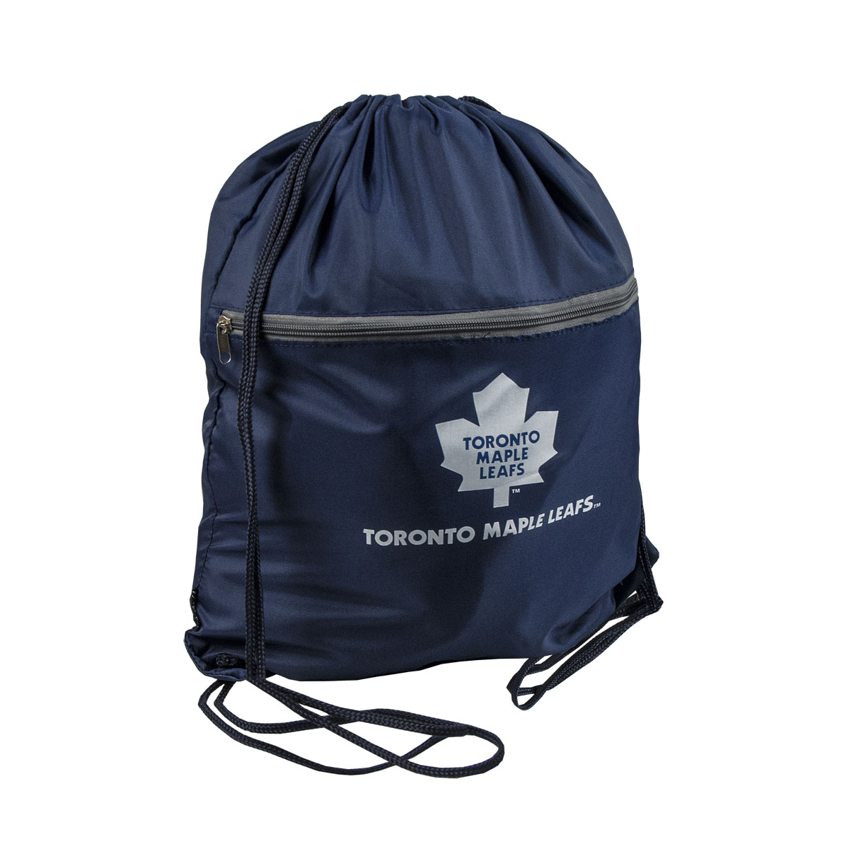 Мешок на шнурке NHL Maple Leafs, цвет: синий, 15 л29058 Мешок на шнурке NHL Maple Leafs, цвет: синий, 15 л29058Мешок на шнурке NHL Maple Leafs выполнен из 100% полиэстера. Он выполняет функции рюкзака, благодаря плечевым лямкам, которые надежно фиксируют изделие у его верхнего основания. Мешок имеет 2 отделения, одно из которых закрывается на молнию. Украшен эмблемой хоккейной команды Maple Leafs.