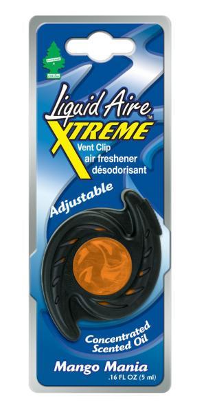 Ароматизатор Liquid Aire Xtreme Мания манго (Mango Mania), 5 млU1P-16858 Ароматизатор Liquid Aire Xtreme Мания манго (Mango Mania), 5 млU1P-16858Ароматизатор Liquid Aire Xtreme уникален по эффективности действия, насыщенности и стойкости запаха. Подходит для использования в салоне автомобиля, а также в помещениях.