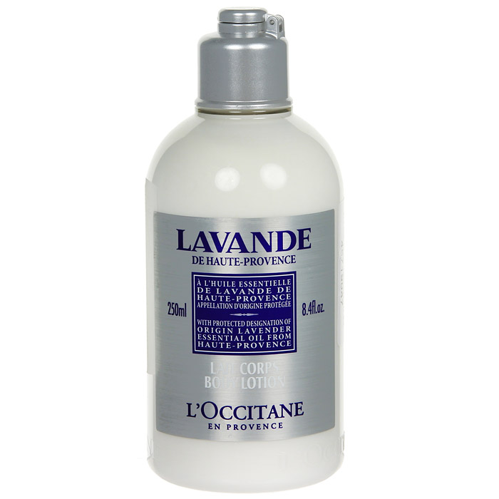 Молочко для тела LOccitane Лаванда, увлажняющее, 250 мл308103 Молочко для тела LOccitane Лаванда, увлажняющее, 250 мл308103Молочко для тела LOccitane Лаванда содержит эфирное масло лаванды из Прованса, которое увлажняет, смягчает и оставляет свежий и легкий аромат на коже. Характеристики: Объем: 250 мл. Артикул: 308103. Производитель: Франция. Loccitane (Л окситан) - натуральная косметика с юга Франции, основатель которой Оливье Боссан. Название Loccitane происходит от названия старинной провинции - Окситании. Это также подчеркивает идею кампании - сочетании традиций и компонентов из Средиземноморья в средствах по уходу за кожей и для дома. LOccitane использует для производства косметических средств натуральные продукты: лаванду, оливки, тростниковый сахар, мед, миндаль, экстракты винограда и белого чая, эфирные масла розы, апельсина, морская соль также идет в дело. Специалисты компании с особой тщательностью отбирают сырье. Учитывается множество факторов, от места и условий выращивания сырья до времени и технологии сборки. Товар сертифицирован.