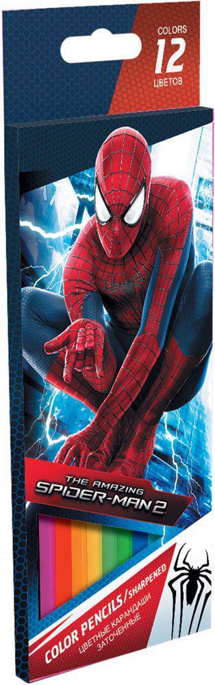 Набор цветных карандашей, 12 шт. Amazing Spider-man 2. Цветные карандаши длиной 17,8 см; заточенные; дерево - липа; цветной грифель 3 мм; карандаш в цвет грифеля с логотипом; логотип - тиснение золотом; Коробка из мелованного картона, раздвижная, европо72523WD Набор цветных карандашей, 12 шт. Amazing Spider-man 2. Цветные карандаши длиной 17,8 см; заточенные; дерево - липа; цветной грифель 3 мм; карандаш в цвет грифеля с логотипом; логотип - тиснение золотом; Коробка из мелованного картона, раздвижная, европо72523WDНабор цветных карандашей 12 цветов. Яркие, насыщенные цвета, мягкое письмо. Прочный неломающийся грифель диаметром 3 мм. Высококачественная древесина. Двойная проклейка стержня специальным клеем предотвращает поломку грифеля при падении. Легко затачим