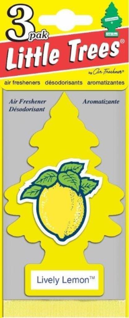 Набор ароматизаторов Car-Freshner Елочка Живой лимон, 3 штU3S-32013 Набор ароматизаторов Car-Freshner Елочка Живой лимон, 3 штU3S-32013Оригинальный ароматизатор сделан из высококапилярного качественного картона - что позволяет долго сохранять аромат и насыщенность красок изображения. Уникален по эффективности действия, насыщенности и стойкости запаха Повесьте ароматизатор в любом удобном месте - в салоне автомобиля, дома или в офисе - и получайте удовольствие! Характеристики: Материал: 100% спрессованная целлюлоза, полимеры, не токсичные отдушки. Размер упаковки: 19 см х 7,5 см х 1 см. Артикул: U3S-32013.