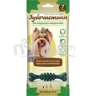 Лакомство Зубочистики Мятные для собак мелких пород, для поддержания пищеварения, 7 шт57199 Лакомство Зубочистики Мятные для собак мелких пород, для поддержания пищеварения, 7 шт57199Лакомство Зубочистики Мятные - это мультифункциональные лакомства для собак мелких пород, обладающие полезными для здоровья свойствами. Эти жевательные лакомства останавливают развитие кариеса и воспаления десен, отбеливают зубы и освежают дыхание. Благодаря наличию хлорофилла Зубочистики Мятные улучшают усвояемость сухих кормов, поддерживают здоровую кишечную флору, активизируют выведение токсинов и усиливают иммунную систему организма. К тому же, собакам нравится их вкус. Состав: пшеничный протеин, пептиды протеина, клетчатка, глицерин, казеинат натрия, моностеарин, хлорофилл, пивные дрожжи, стеарат магния, эфирные масла, натуральные вкусовые добавки (мята). Гарантированные показатели: белок 47,43%, влага 13%, зола 1,52%, жиры 7,62%, кальций 0,059%, клетчатка 0,49%. Рекомендация по применению: для собак до 10 кг 1 лакомство в день. Товар сертифицирован.