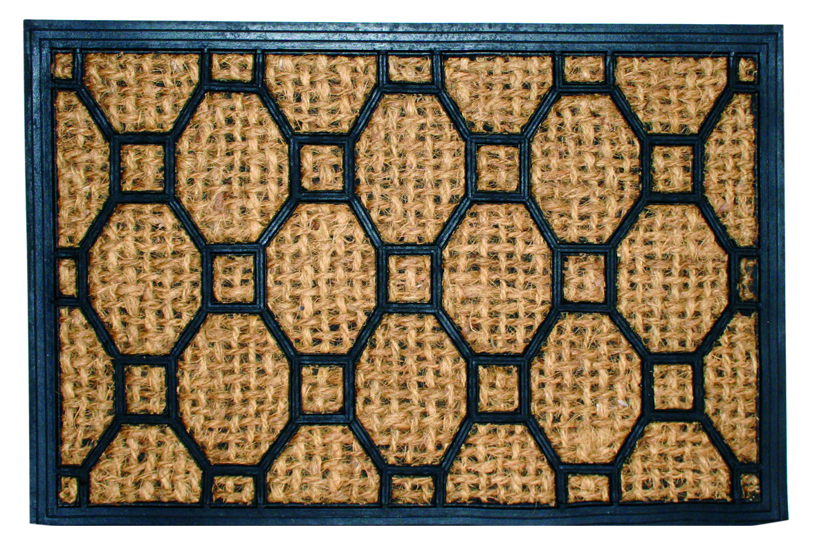 Коврик дверной Home Queen, 40 см х 60 см57019 Коврик дверной Home Queen, 40 см х 60 см57019Этот оригинальный дверной коврик Home Queen, изготовленный из кокосового волокна и резины, первым встретит вас и гостей у дверей дома. Долговечные свойства кокосового волокна позволяют хорошо впитывать влагу и запах. Коврик дверной Home Queen сохранит ваш пол чистым от уличной грязи, а оригинальный дизайн украсит дом. УВАЖАЕМЫЕ КЛИЕНТЫ! Обращаем ваше внимание на дизайн товара. Поставка осуществляется в зависимости от наличия на складе.