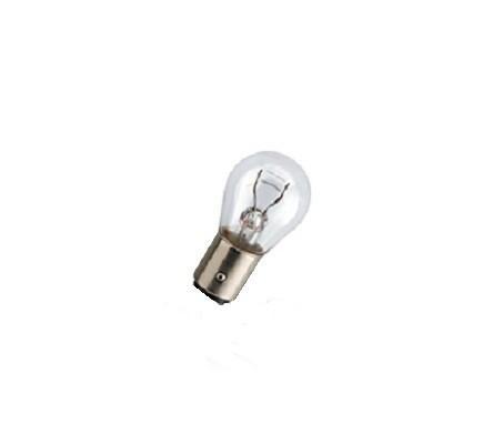 Лампа автомобильная галогенная сигнальная Philips LongLife EcoVision, цоколь P21/5W (BAY15d), 12V, 21/5W, 2 шт12499LLECOB2 (бл.) Лампа автомобильная галогенная сигнальная Philips LongLife EcoVision, цоколь P21/5W (BAY15d), 12V, 21/5W, 2 шт12499LLECOB2 (бл.)Автомобильная галогенная сигнальная лампа Philips LongLife EcoVision изготовлена из кварцевого стекла, устойчивого к УФ-излучению. Такое стекло обладает более высокой прочностью (по сравнению с тугоплавким стеклом) и отличается высокой устойчивостью к перепадам температур и вибрации. Например, при попадании влаги на работающую лампу изделие не взрывается и продолжает работать. Лампы выдерживают высокое внутреннее давление, поэтому такое кварцевое стекло обеспечивает более мощный свет. Срок службы лампы Philips LongLife EcoVision в 4 раза больше, чем у стандартной лампы, поэтому ее выбирают водители, которые хотят сократить затраты на техническое обслуживание своих автомобилей. С лампами LongLife EcoVision водителям не нужно беспокоиться о замене ламп для головного освещения на протяжении 100 000 км. Автомобильные галогенные лампы Philips удовлетворят все нужды автомобилистов: дальний свет, ближний свет, передние противотуманные фары, передние и боковые указатели...