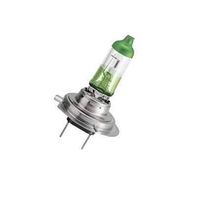Лампа автомобильная галогенная Philips ColorVision Green, для фар, цоколь H7 (PX26d), 12V, 55W, 2 шт12972CVPGS2 Лампа автомобильная галогенная Philips ColorVision Green, для фар, цоколь H7 (PX26d), 12V, 55W, 2 шт12972CVPGS2Галогенная лампа для автомобильных фар Philips ColorVision произведена из запатентованного кварцевого стекла с УФ фильтром Philips Quartz Glass. Кварцевое стекло Philips в отличие от обычного твердого стекла выдерживает гораздо большее давление смеси газов внутри колбы, что препятствует быстрому испарению вольфрама с нити накаливания. Кварцевое стекло выдерживает большой перепад температур, при попадании влаги на работающую лампу изделие не взрывается и продолжает работать. Лампа ColorVision придает автомобильной фаре зеленый оттенок, при этом она излучает яркий белый свет. Лампа отражает свет, направляя его через оптические элементы, и создает интересные цветные эффекты. Такие лампы обеспечивают на 60% больше света и увеличивают видимость до 25 метров (по сравнению с обычными лампами). Эти инновационные цветные автомобильные лампы сертифицированы для использования на дорогах. Они соответствуют европейским стандартам и обеспечивают прекрасное освещение, излучая...