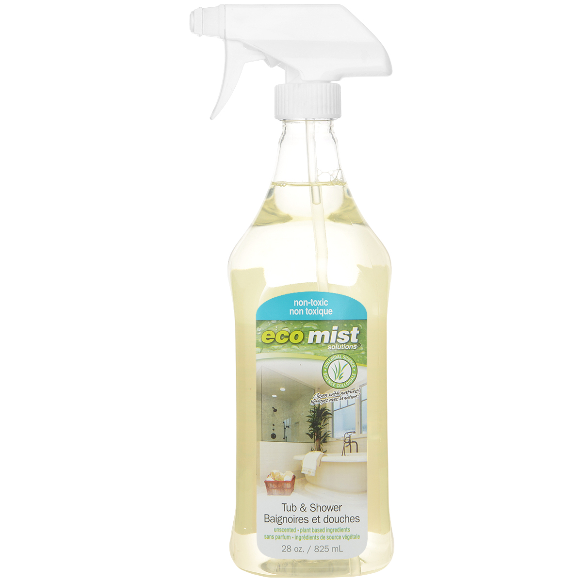 Средство для чистки ванн и душевых кабин Eco Mist, 825 млEM825XXTSTR06EFL Средство для чистки ванн и душевых кабин Eco Mist, 825 млEM825XXTSTR06EFLСредство Eco Mist предназначено для очистки ванн, душевых кабин/дверей, плитки, раковин, унитазов, а также для удаления мыльной пены, плесени и грибков. Дезинфицирует поверхность, нейтрализует неприятные запахи. Поверхность приобретает необыкновенную чистоту и блеск. Состав: дехлорированная вода, экстракт зерна, древесный сок, экстракт кукурузы, экстракт картофеля, сахарный тростник.