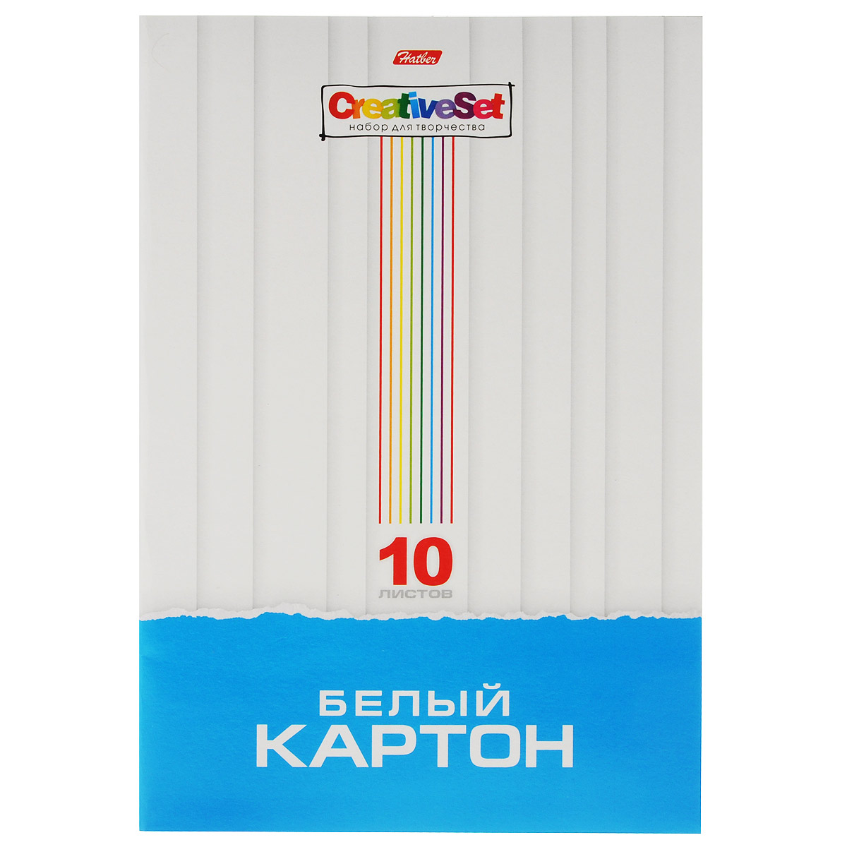 Картон Hatber Creative Set, цвет: белый, 10 листов72523WD Картон Hatber Creative Set, цвет: белый, 10 листов72523WDКартон Hatber Creative Set позволит вашему ребенку создавать всевозможные аппликации и поделки. Набор состоит из десяти листов картона белого цвета с полуглянцевым покрытием формата А4. Картон упакован в оригинальную картонную папку, на ее внутренней стороне расположена раскраска c изображением ракеты, спутников и звезд.Создание поделок из картона поможет ребенку в развитии творческих способностей, кроме того, это увлекательный досуг. Рекомендуемый возраст от 6 лет.